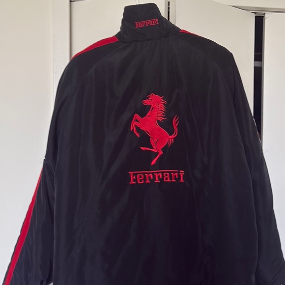 Ferrari Black and Red Performance Racing Jacket - Picture 8 of 9